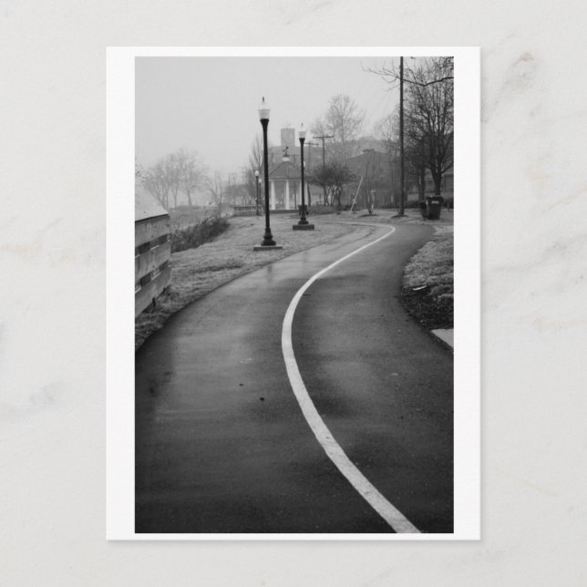 Hier gehen wir wieder postkarte (Vorderseite)