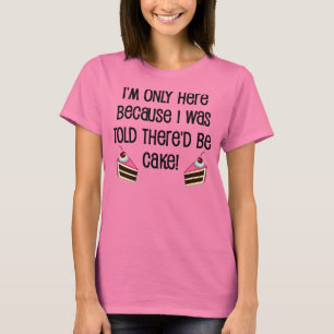 Hier ist das lustige T-Shirt für Kuchenliebhaber