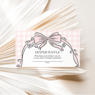 Hier ist der Scoop Pink Eiscreme-Sundae-Baby-Party Begleitkarte