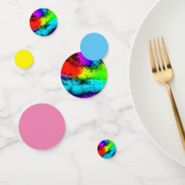 "Hier ist die Farbe" Table Confetti Konfetti
