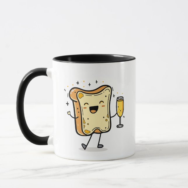Hier ist ein kleiner Toast zu Ihrer neuen Zuhause Tasse (Links)