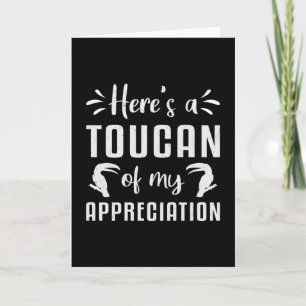 Hier ist ein Toukan von meinen Werbe-Watcher-Touca Karte