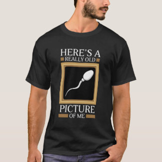 Hier ist ein wirklich alter Spermien-Zellwitz T-Shirt