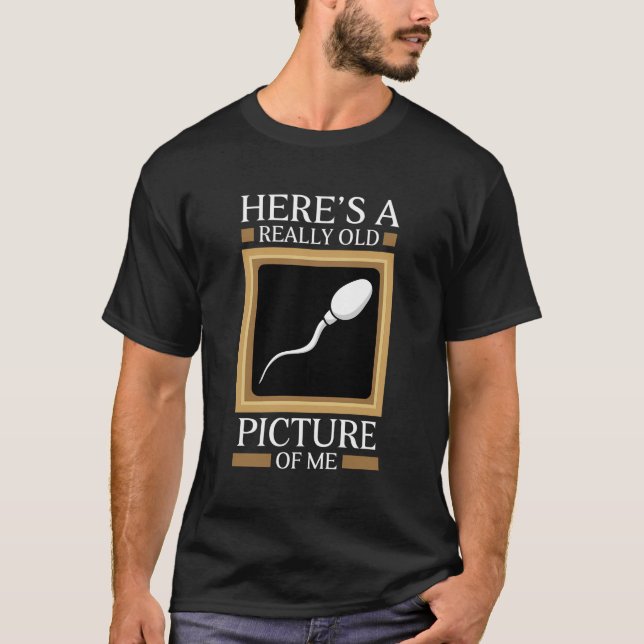 Hier ist ein wirklich alter Spermien-Zellwitz T-Shirt (Vorderseite)