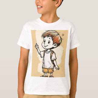 Hier ist eine Idee für das Design eines niedlichen T-Shirt