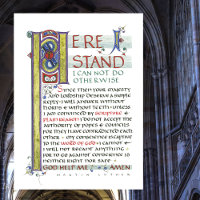 HIER IST STAND GOTT HELFEN MIR MARTIN LUTHER QUOTE