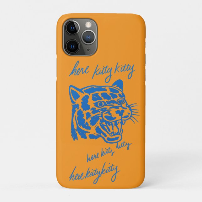 Hier Kitty Kitty Case-Mate iPhone Hülle (Rückseite)