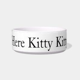 Hier Kitty Medium Pet Bowl Napf