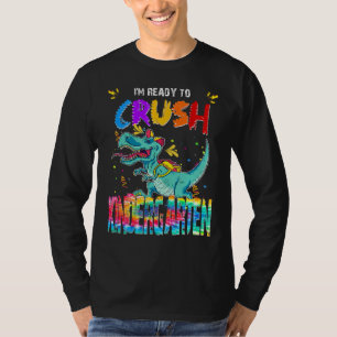 Hier komme ich bereit, den Kindergarten zu vernich T-Shirt