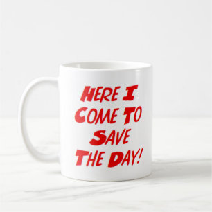 hier komme ich kaffeetasse