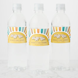 Hier kommen die Son Boho Sun Baby Duschfavors
