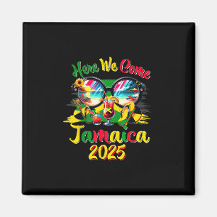 Hier kommen wir 2025 Jamaika Familienurlaub Mädche Magnet