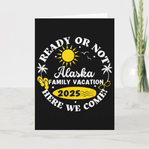 Hier kommen wir Alaska Familienurlaub Sommer 2025 Karte