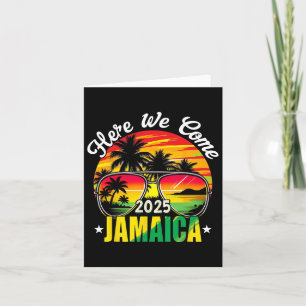 Hier kommen wir Jamaica 2025 Familien Urlaub Reise Karte