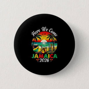 Hier kommen wir Jamaika 2026 Mädchenreise Familien Button