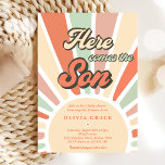 Hier kommt das Party Son Sunshine Baby Dusche Einladung<br><div class="desc">Hier kommt die Party Einladung Son Sunshine Baby Dusche</div>