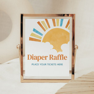 Hier kommt das Son Baby Duwer Diaper Raffle Poster