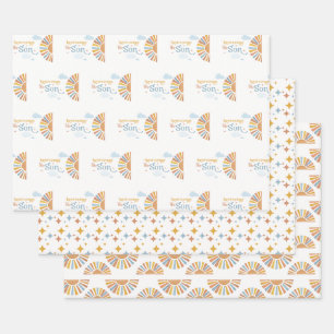 Hier kommt das "Son - Wrapping Paper" Geschenkpapier Set