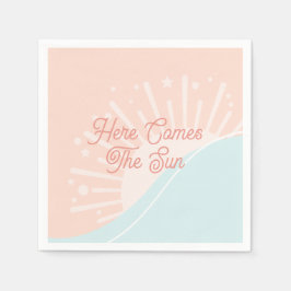 Hier kommt das Sun Paper Napkin Serviette