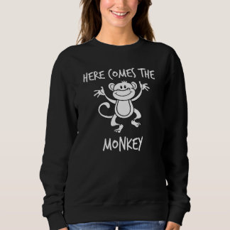 Hier kommt der Affen Monkeypox konservativen Patri Sweatshirt