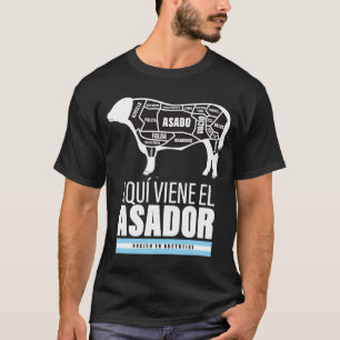 Hier kommt der Broiler geboren in Argentinien T-Shirt