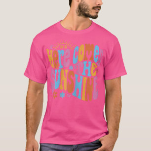 Hier kommt der Sonnenschein Spaß glücklich Sonne S T-Shirt