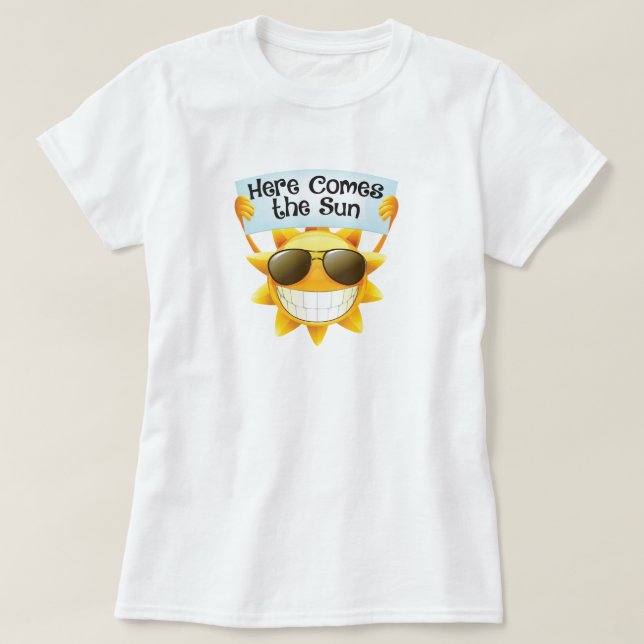 Hier kommt der Sun-T - Shirt (Design vorne)