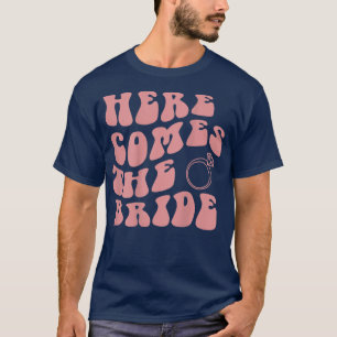Hier Kommt Die Braut Ring Ästhetik Trend T-Shirt