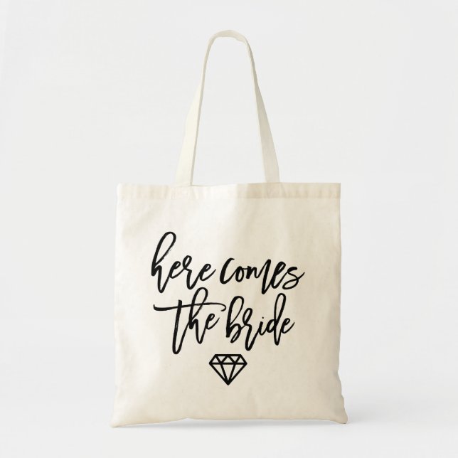 Hier kommt die Bride Diamond Tote Tasche (Vorne)