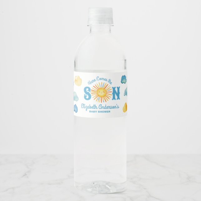 Hier kommt die Son Baby Dusche (Vorderseite)