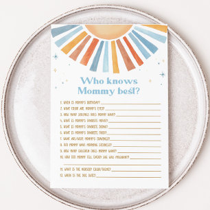 Hier kommt die Son Baby Dusche, die das beste Spie