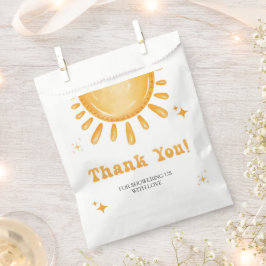 Hier kommt die Son Baby Dusche Geschenktütchen