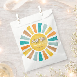 Hier kommt die Son Boho Sunshine Boy Baby Dusche Geschenktütchen