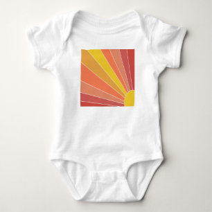 Hier kommt die Sonne Baby Strampler