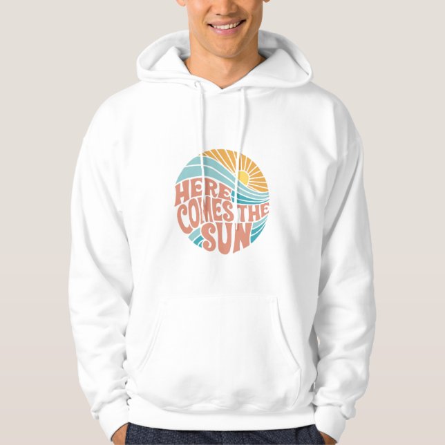 Hier kommt die Sonne Hoodie (Vorderseite)