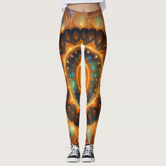 Hier kommt die Sonne Leggings (Vorderseite)