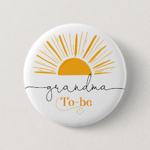 Hier kommt die Sonne Oma zu sein Button
