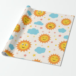 Hier kommt die Sonnendusche Geschenkpapier
