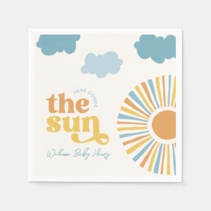 Hier kommt die Sonnendusche Napkins Serviette