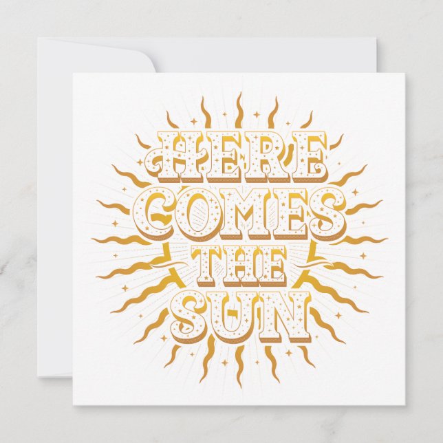 Hier kommt die Sonnenkarte (5.25x5.25) (Vorderseite)