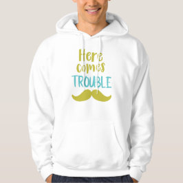 Hier kommt Trouble, Mustache, Mustache Hoodie