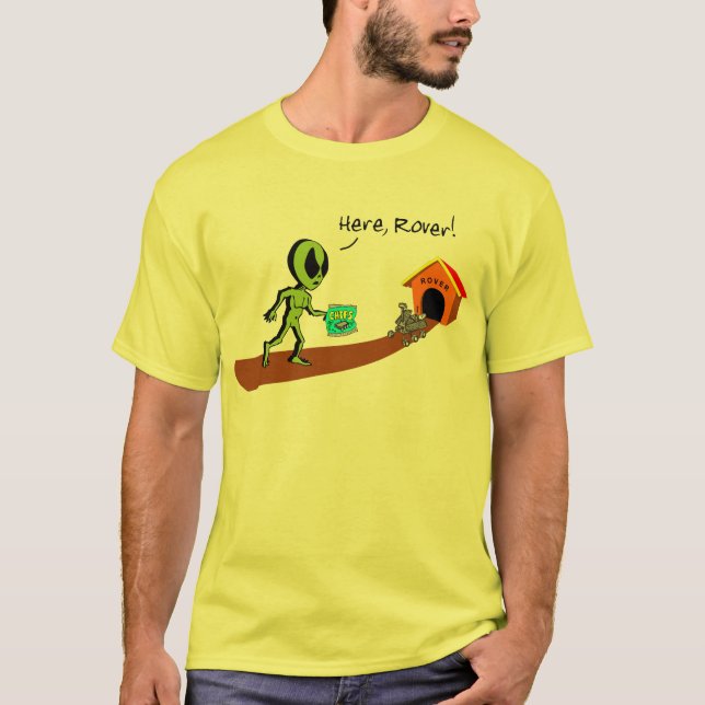 Hier Rover! T-Shirt (Vorderseite)