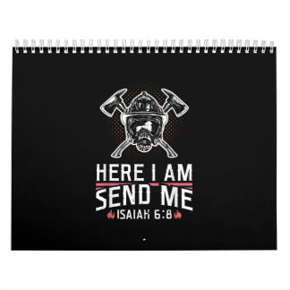Hier schicke ich Isaiah 68 Feuerwehrmann Kalender