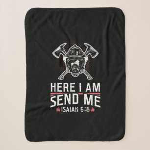 Hier schicke ich Isaiah 68 Feuerwehrmann Sherpadecke