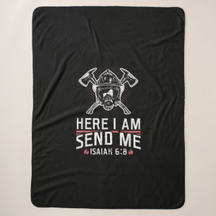 Hier schicke ich Isaiah 68 Feuerwehrmann Sherpadecke