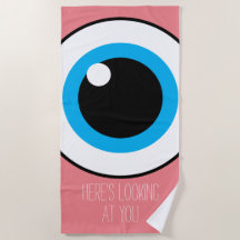 Hier sehen Sie Ihr großes Auge rosa