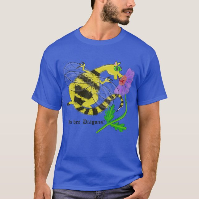 Hier sind Drachen! T-Shirt (Vorderseite)