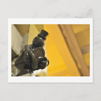 Hier sind Sie Postkarte