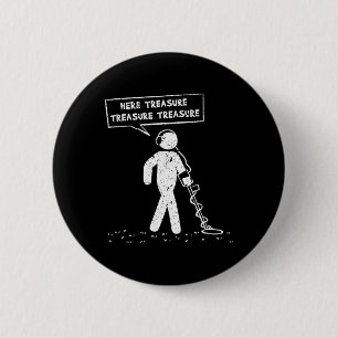 Hier Treasure Metal Detector Sondler Sondels Button