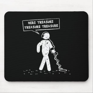 Hier Treasure Metal Detector Sondler Sondels Mousepad